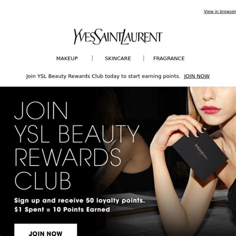 ysl beauty loyalty program|ysl beauty club points.